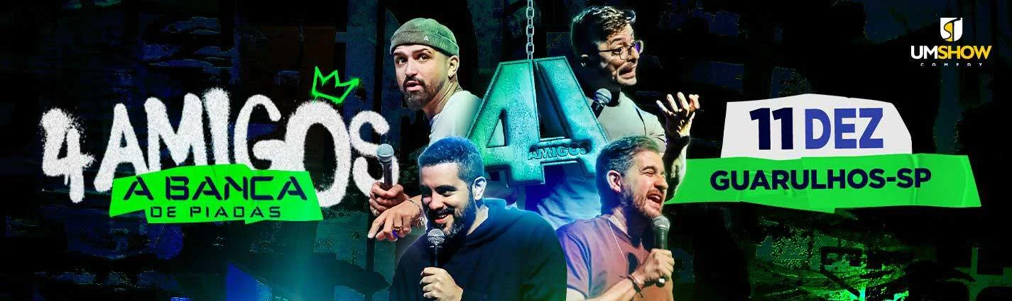 4 Amigos Fila de Piadas - Desktop