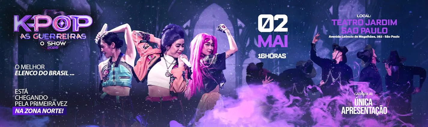 K-Pop - Teatro Jardim São Paulo - Desktop