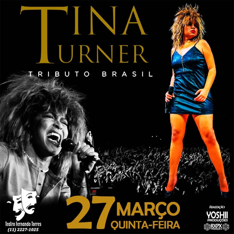 Tina Turner - Tributo Brasil em São Paulo