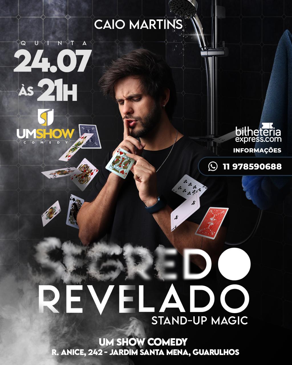 CAIO MARTINS - MAGICO E STANDUP EM GUARULHOS