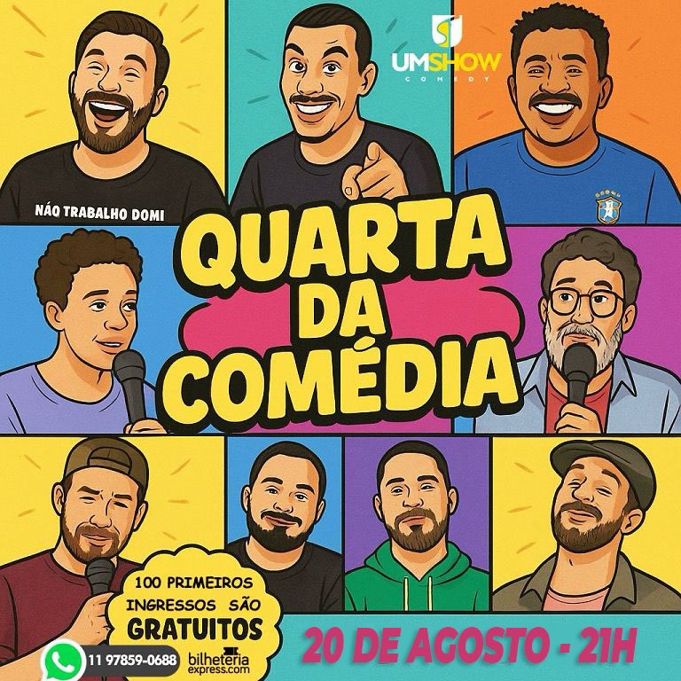 Quarta da Comédia em Guarulhos 