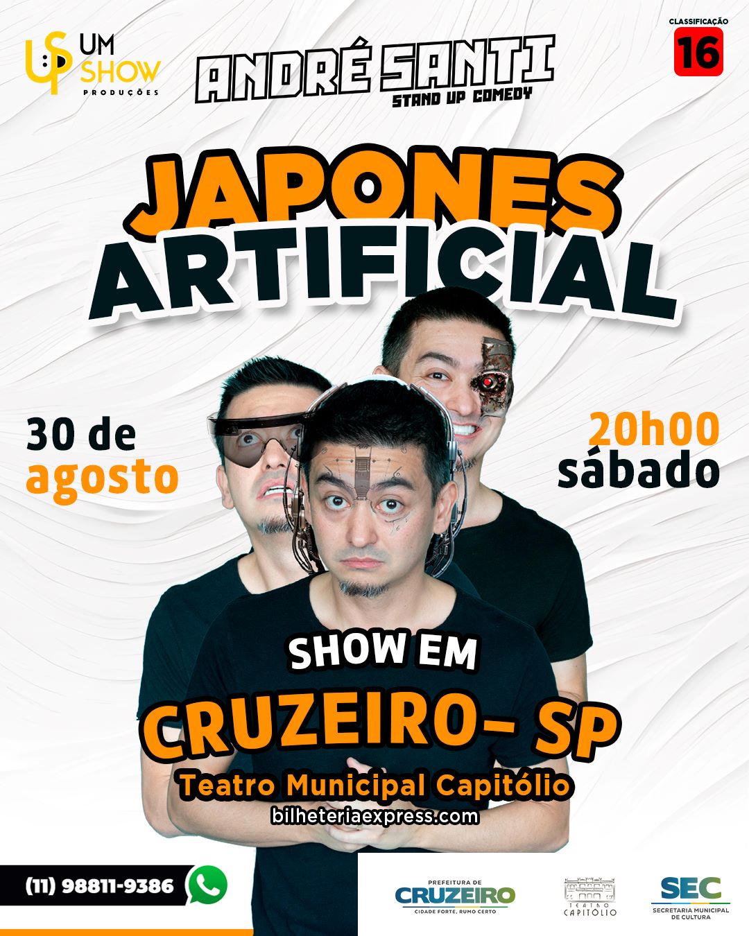 André Santi em Cruzeiro