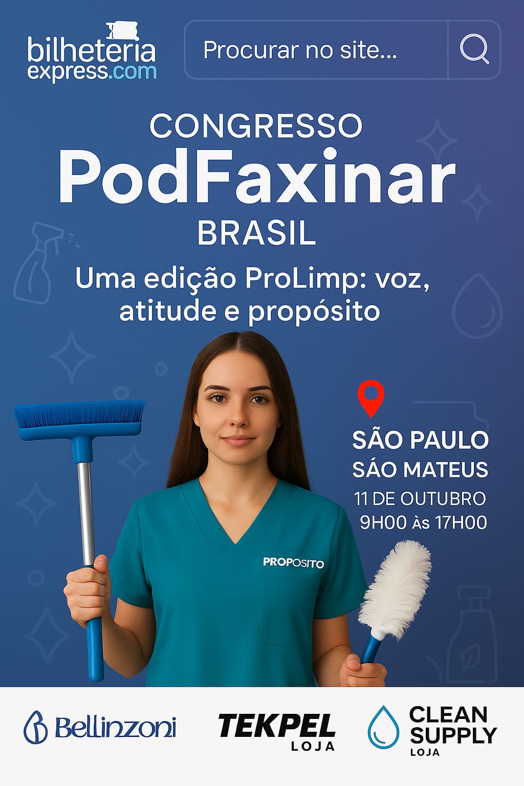 Congresso PodFaxinar Brasil - Com Geisa Diaristax - Uma edição ProLimp com voz, atitude e propósito