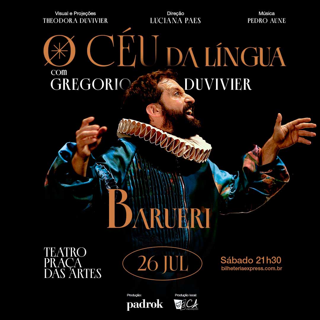 O CÉU DA LÍNGUA COM GREGORIO DUVIVIER