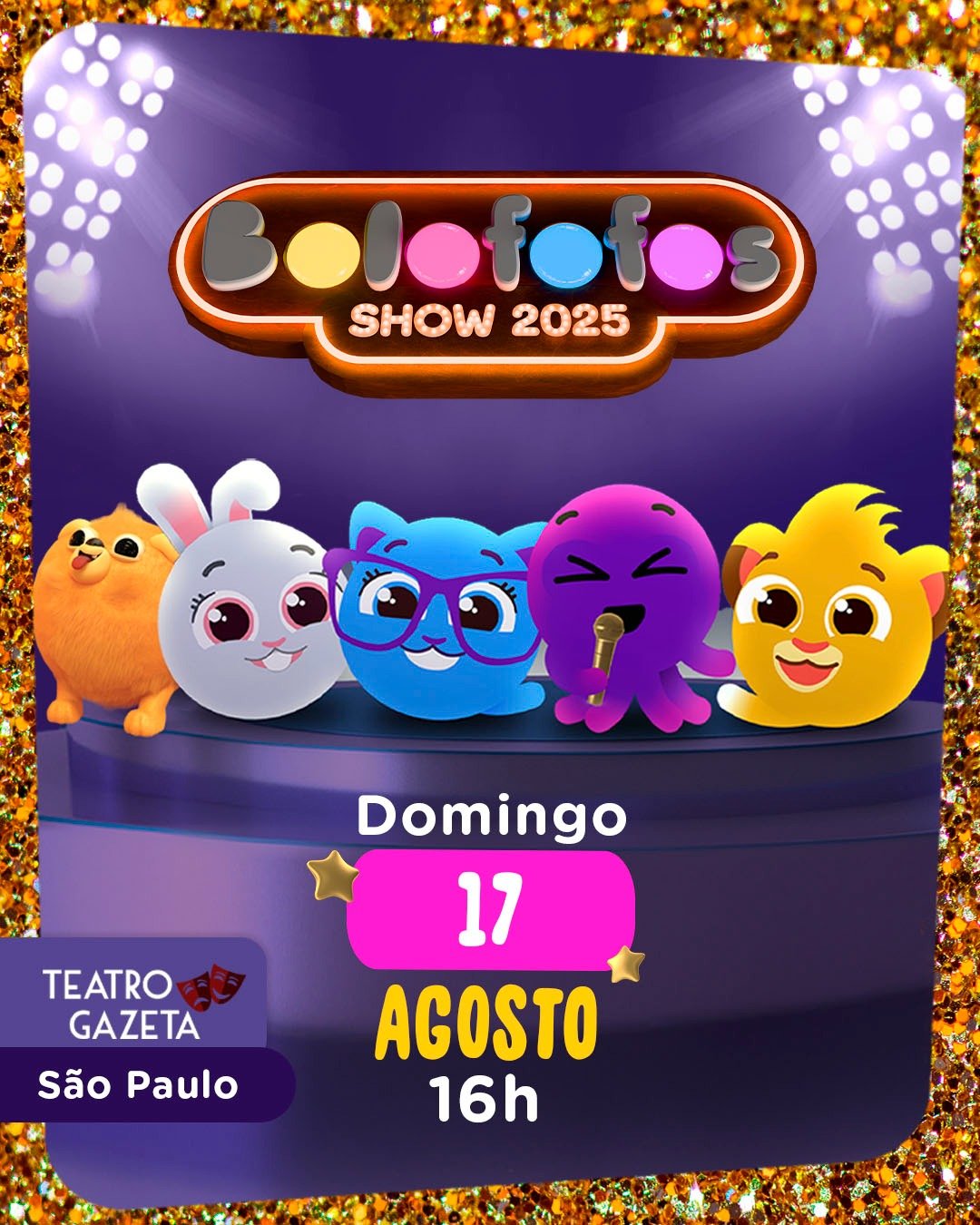 BOLOFOFOS TURNÊ 2025