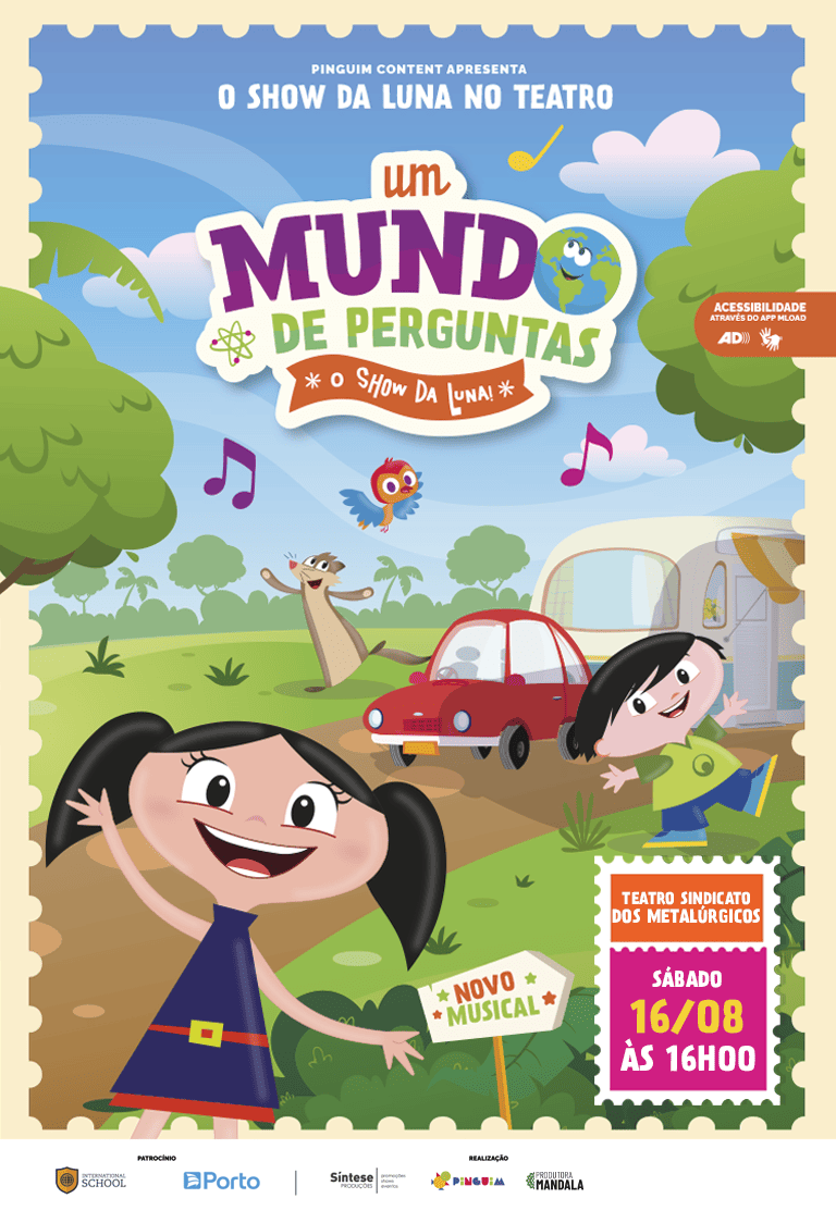 O SHOW DA LUNA - UM MUNDO DE PERGUNTAS 