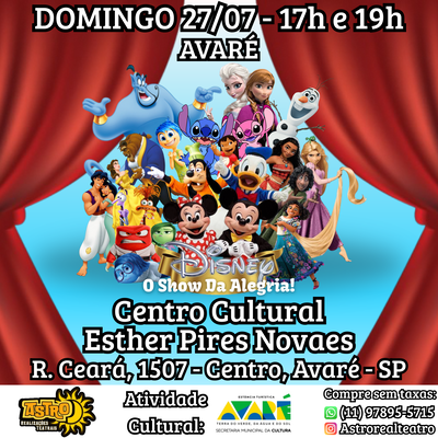 SHOW DA ALEGRIA EM AVARÉ