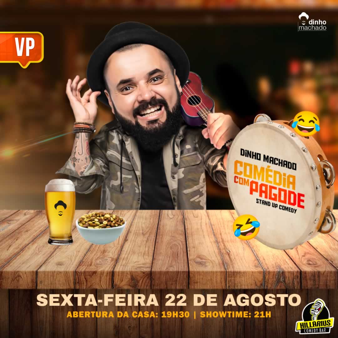 Dinho Machado - Comédia com Pagode