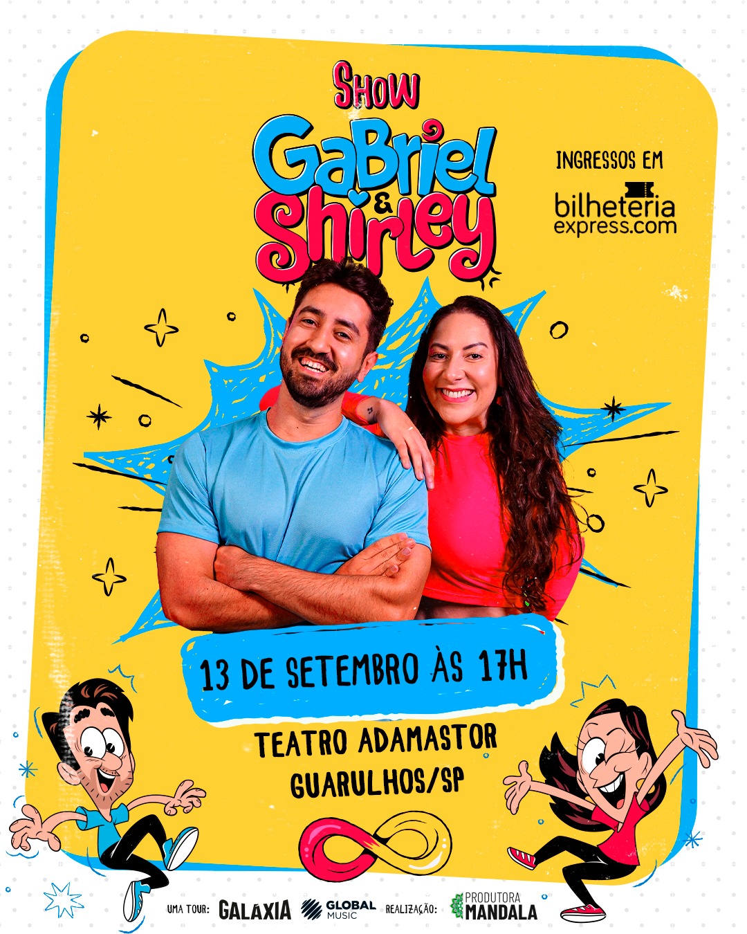 GABRIEL E SHIRLEY EM GUARULHOS 