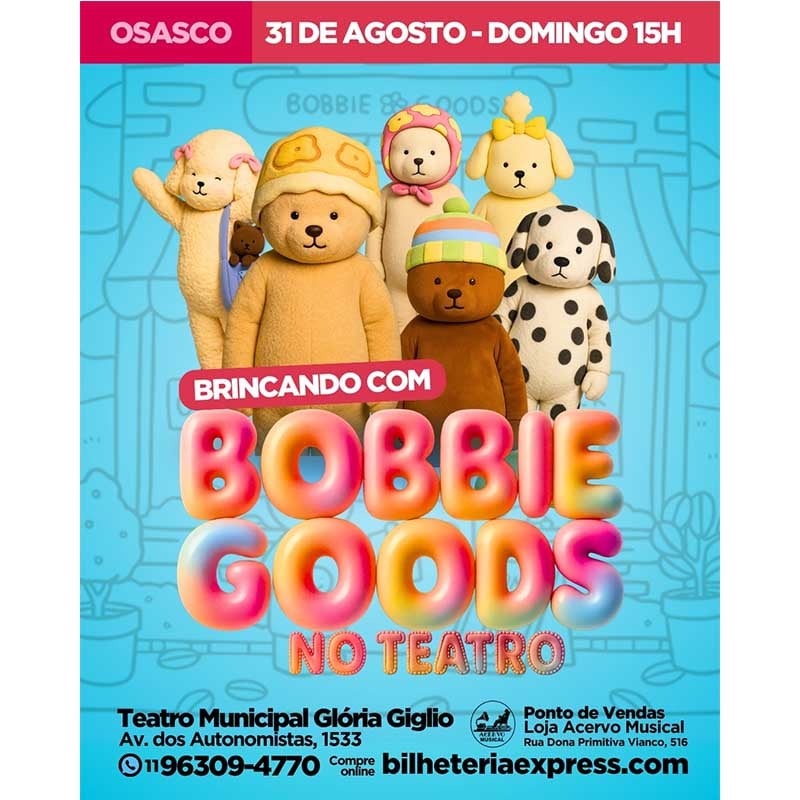 Brincando com Bobbie Goods