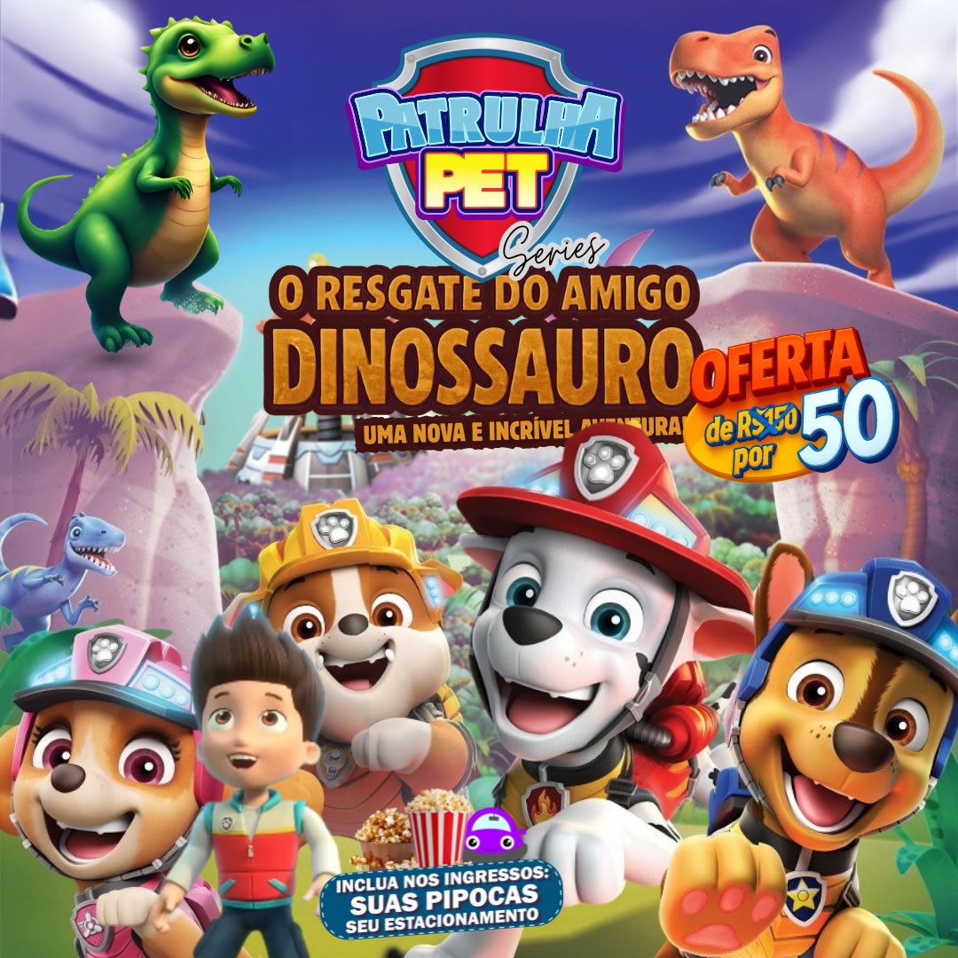 Patrulha Pet: Resgate do Amigo Dinossauro