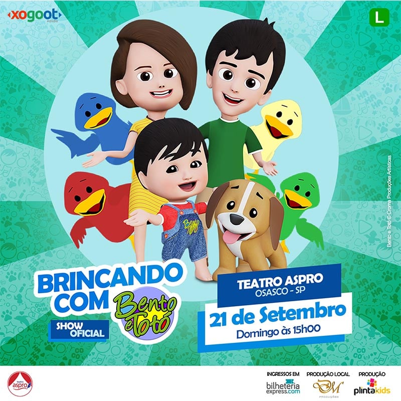 Brincando com Bento e Totó