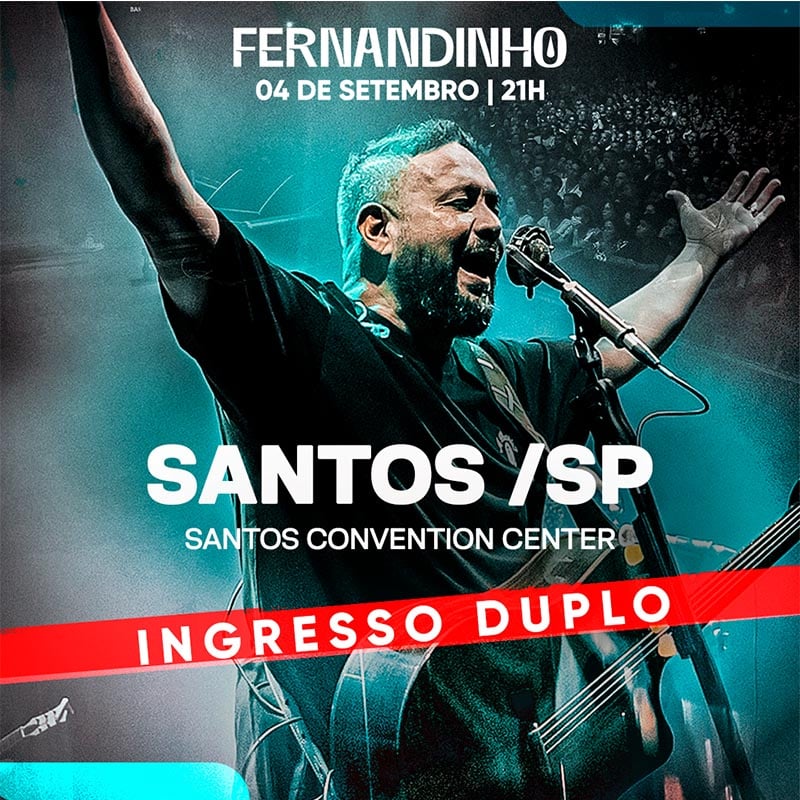 Fernandinho em Santos