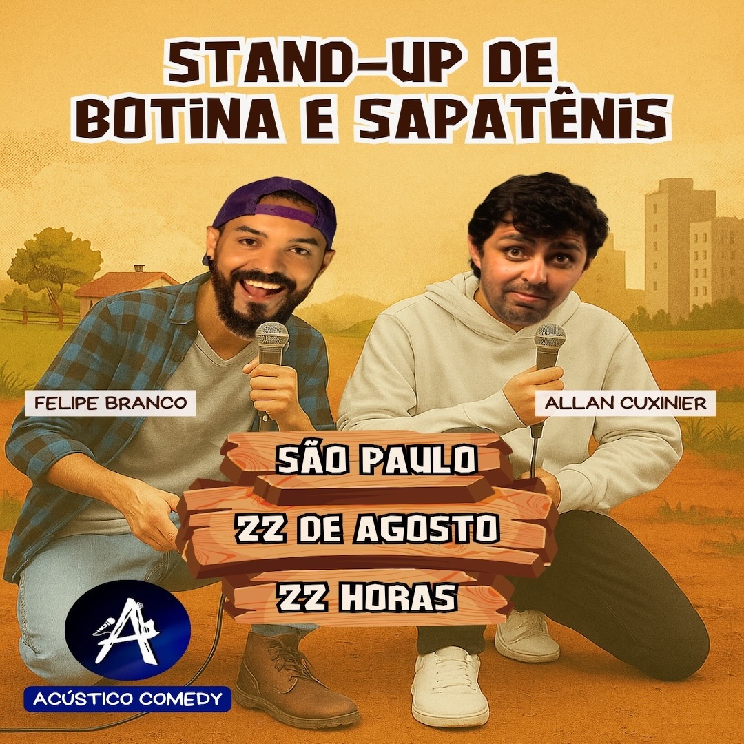 Stand-Up de Botina e Sapatênis