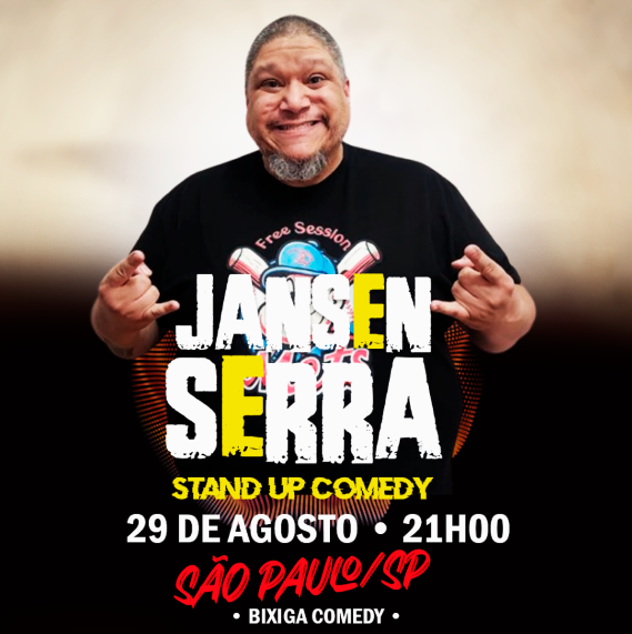 Jansen Serra Show Solo Stand up comedy no Bixiga Comedy