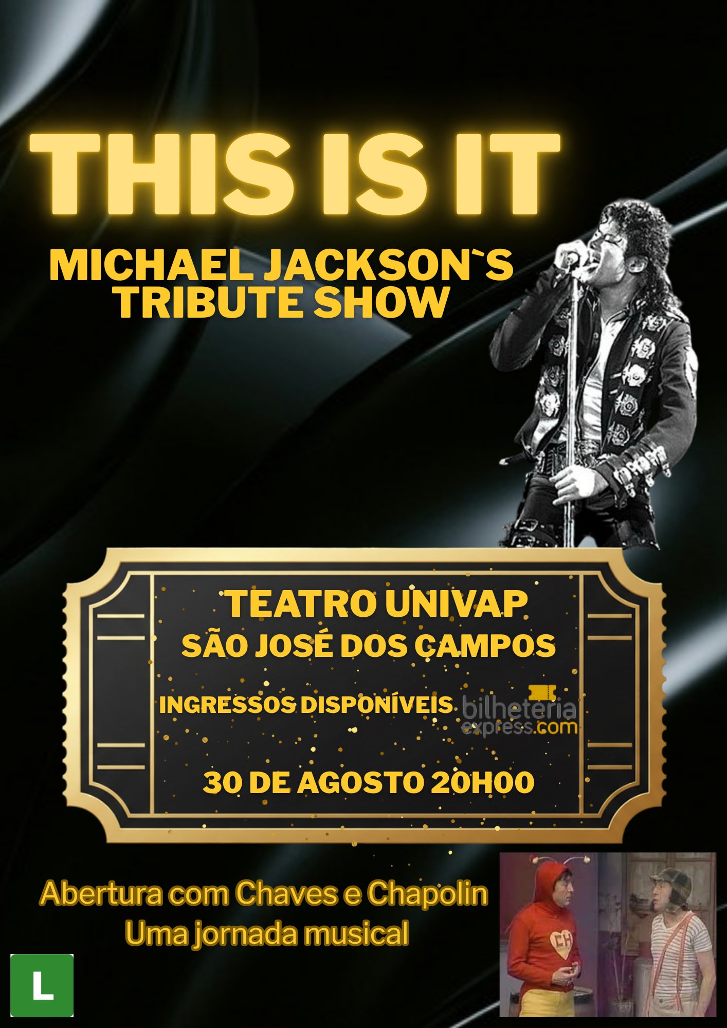 This Is It - Michael Jackson Tribute Show! em São José dos Campos