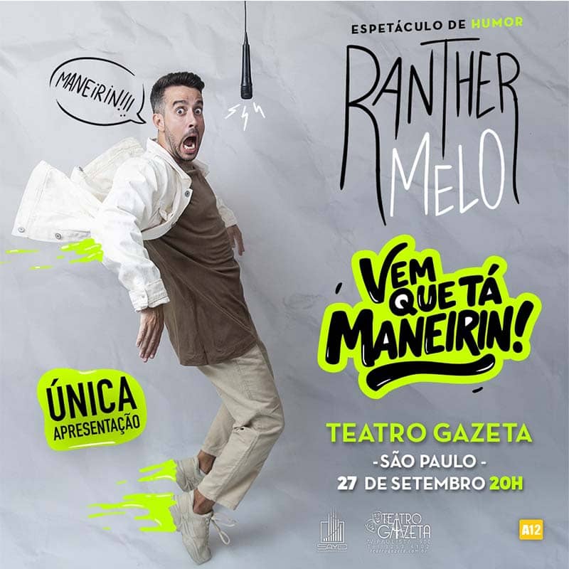 RANTHER MELO - VEM QUE TA MANEIRIN!
