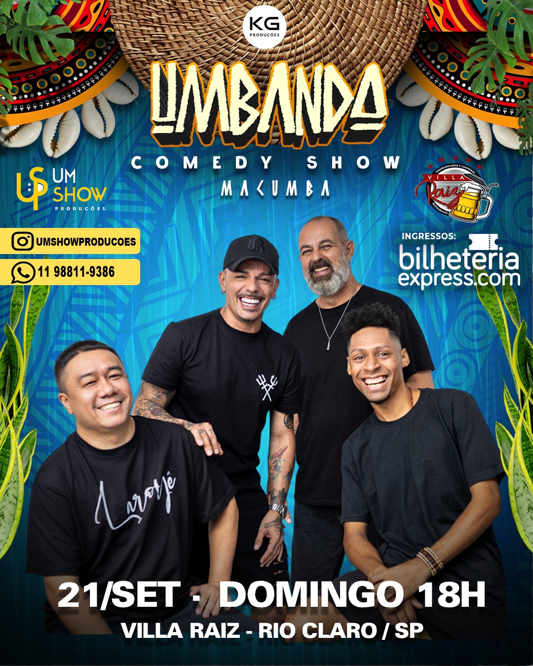 UMBANDA COMEDY EM RIO CLARO