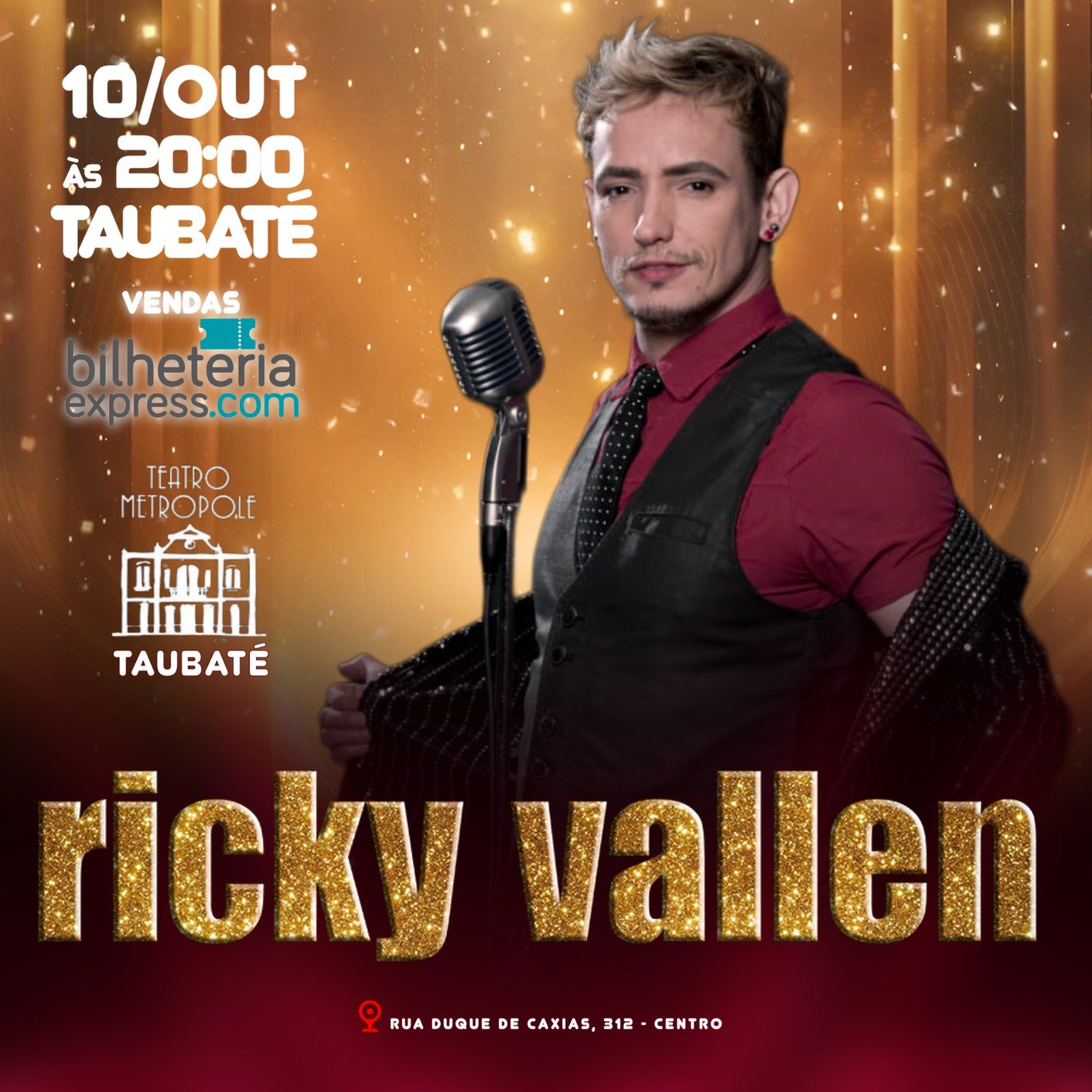 Ricky Vallen a Voz Mutante  em Taubaté