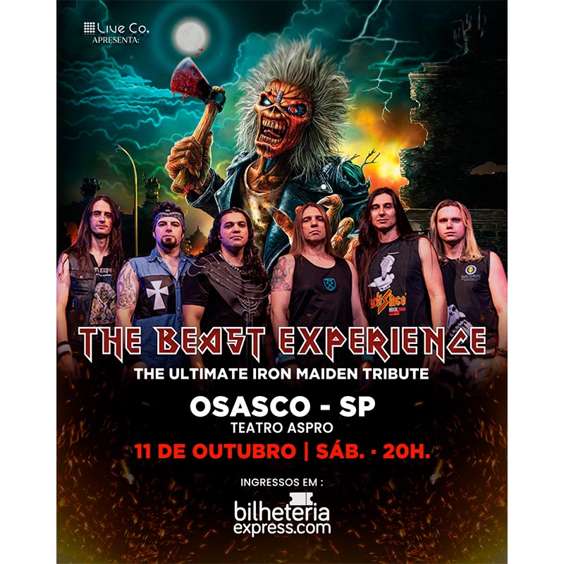 The Beast Experience - Iron Maiden em Osasco