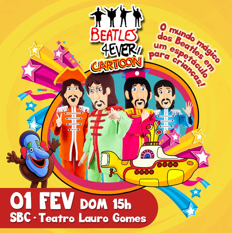 Beatles 4ever cartoon em São Bernardo do Campo