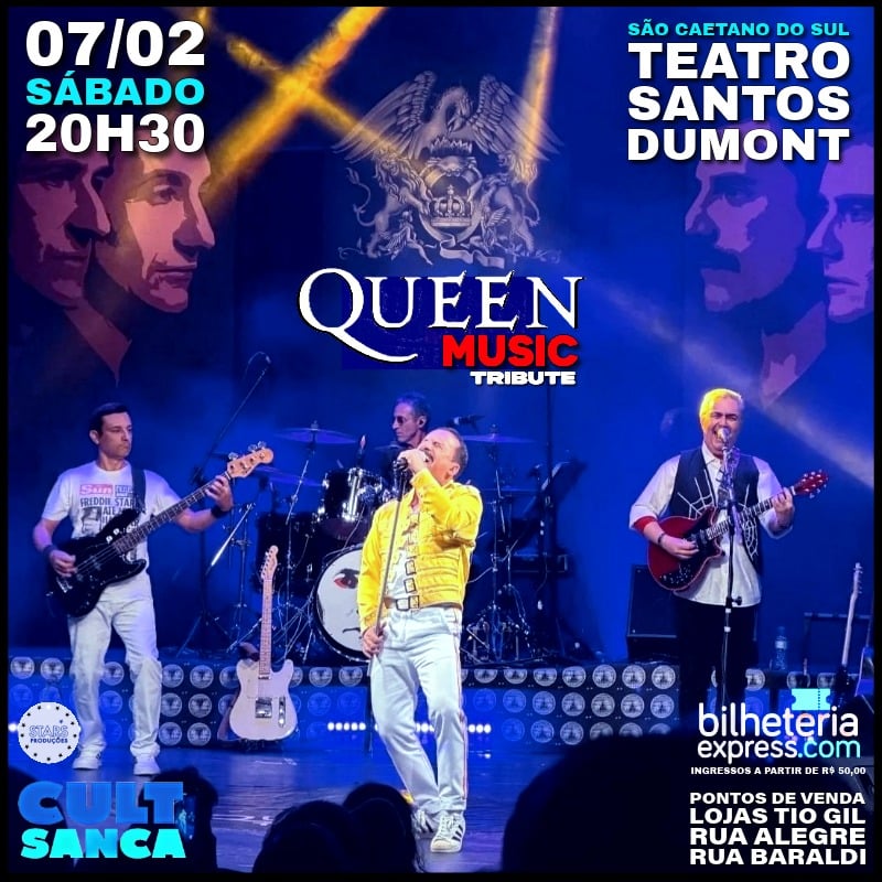 Queen Music Tribute em São Caetano do Sul