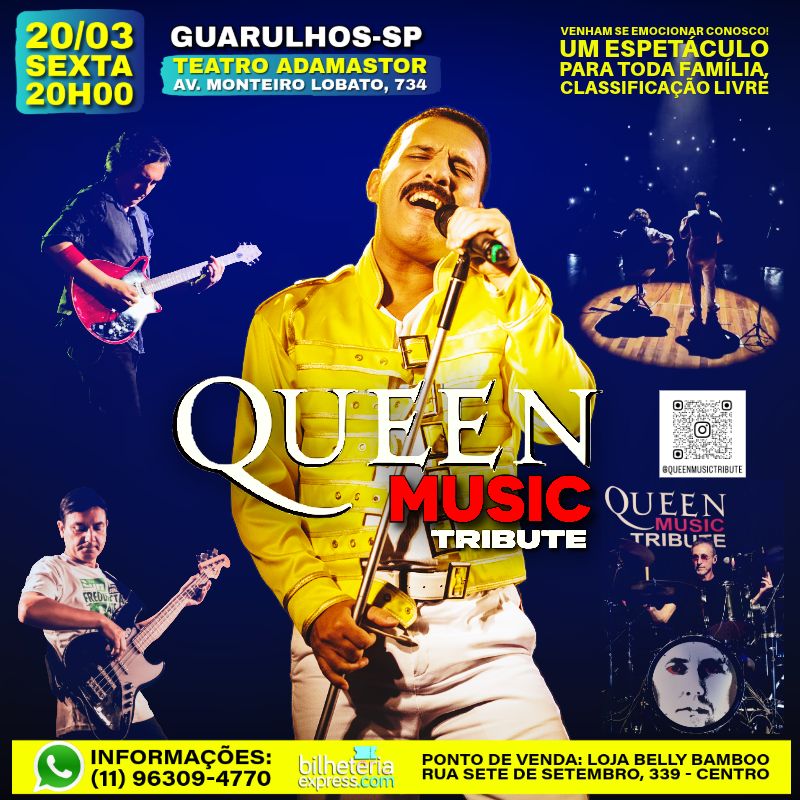 Queen Music Tribute em Guarulhos