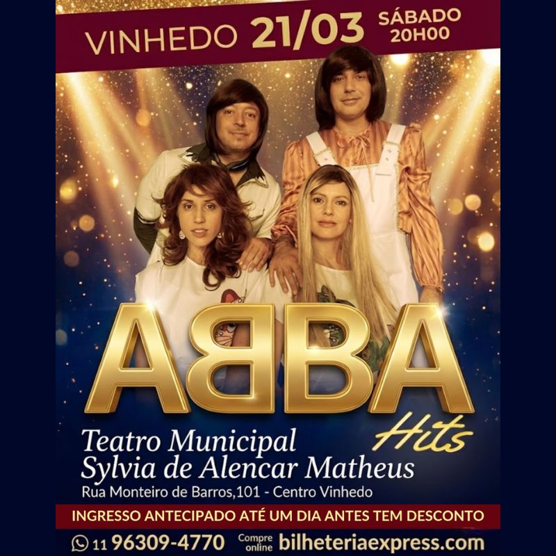 Abba Hits em Vinhedo