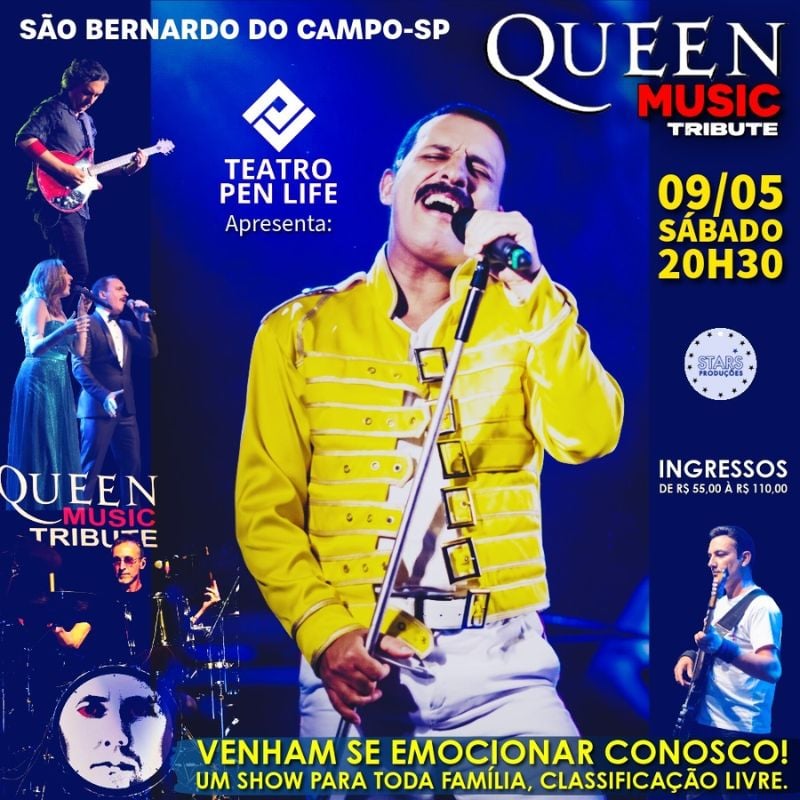 Queen Music Tribute em São Bernardo do Campo
