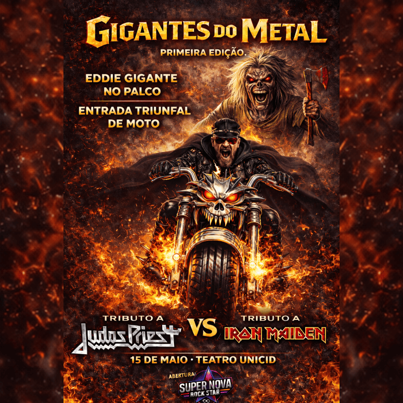 Gigantes do Metal em São Paulo