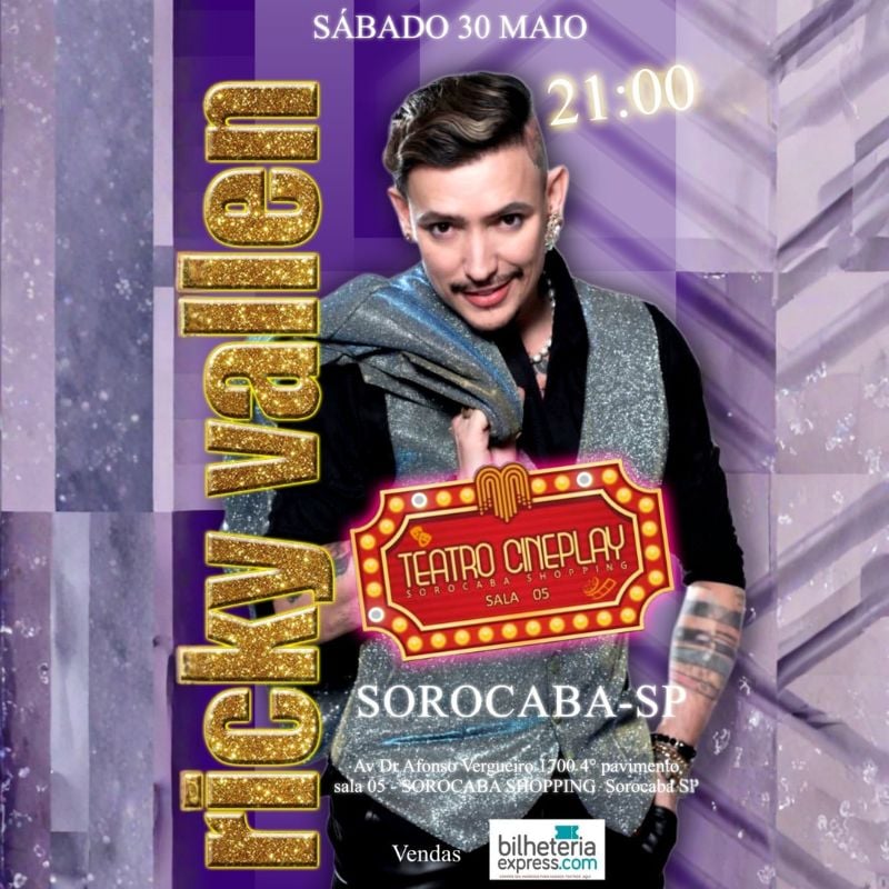 Ricky Vallen a Voz Mutante em Sorocaba