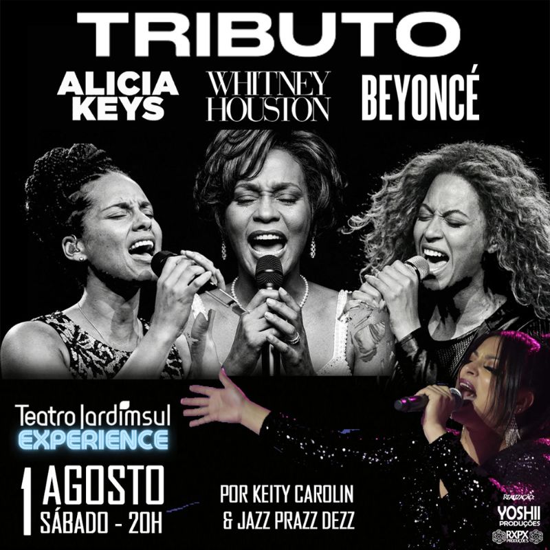 Whitney Houston, Alicia Keys & Beyoncé por Keity Carolin & Jazz