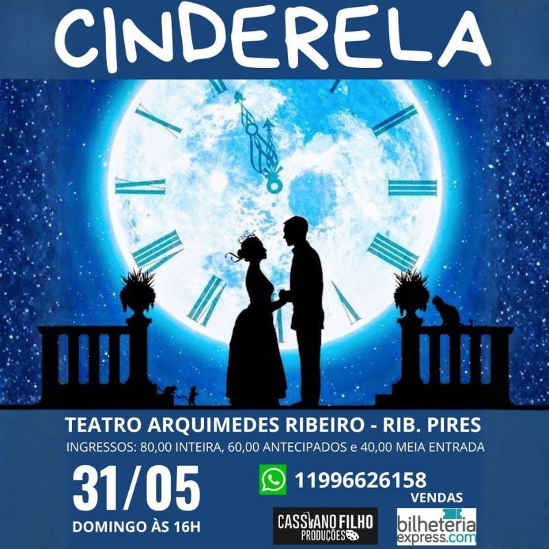 Cinderela, o Conto em Ribeirão Pires