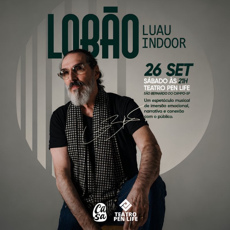 Lobão em Luau Indoor em São Bernardo do Campo