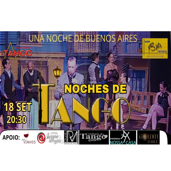 NOCHES DE TANGO - ingressos - NOCHES DE TANGO - Bilheteria Express