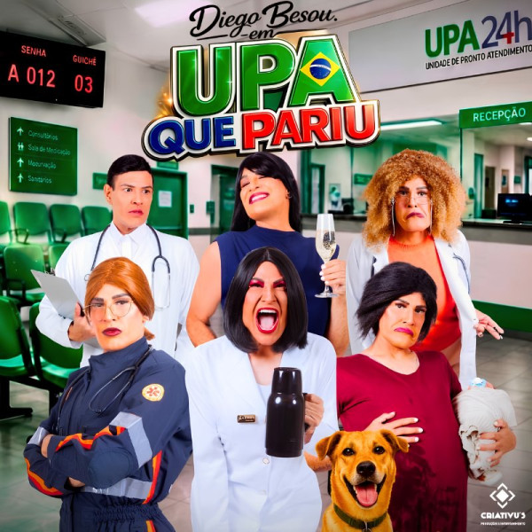 Diego Besou na Vila Sônia | UPA Que Pariu