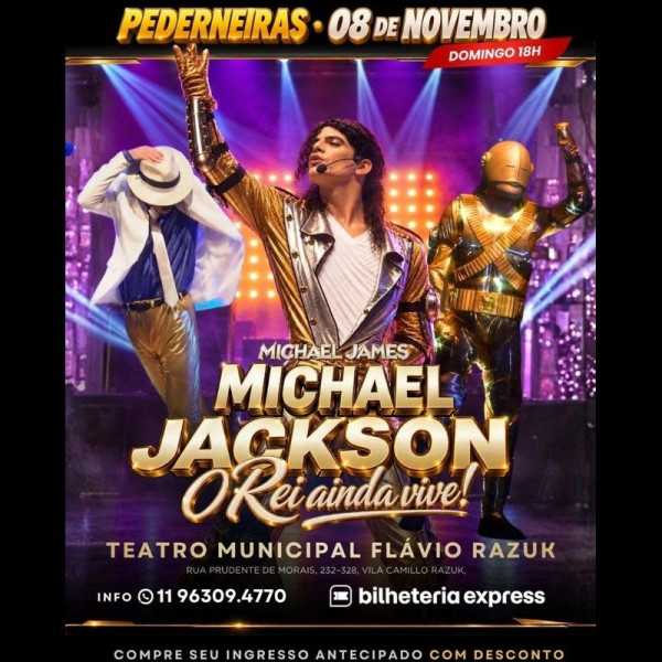 O REI AINDA VIVE - SHOW TRIBUTO MICHAEL JACKSON