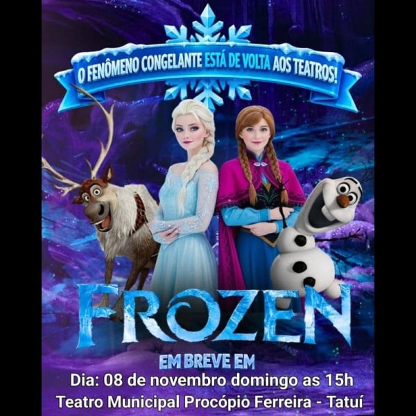 FROZEN - UM ESPETÁCULO CONGELANTE
