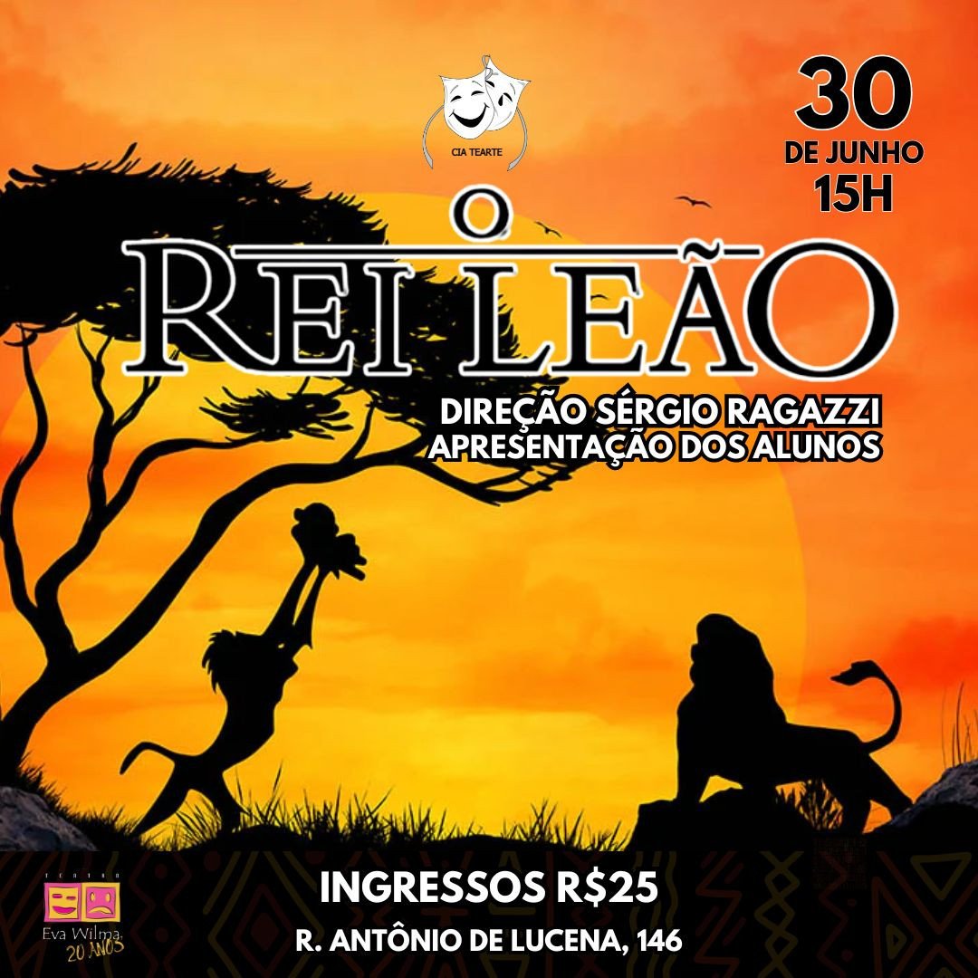 O Rei Leão - Escola Tearte