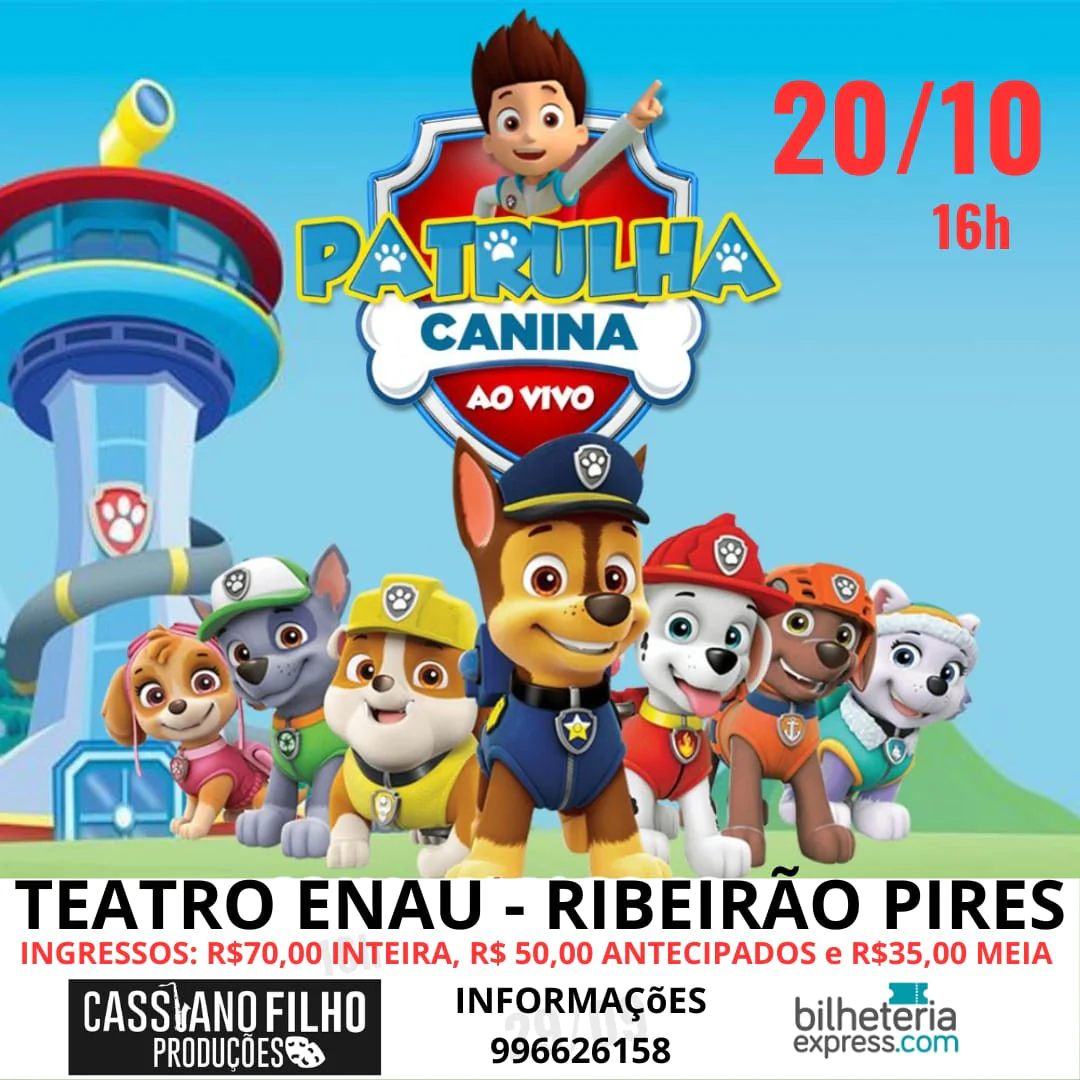  Patrulha Canina - Ao Vivo