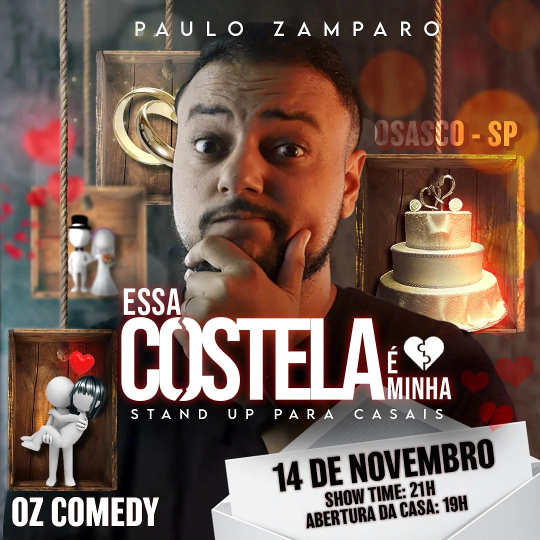 PAULO ZAMPARO EM OSASCO - ESSA COSTELA É MINHA