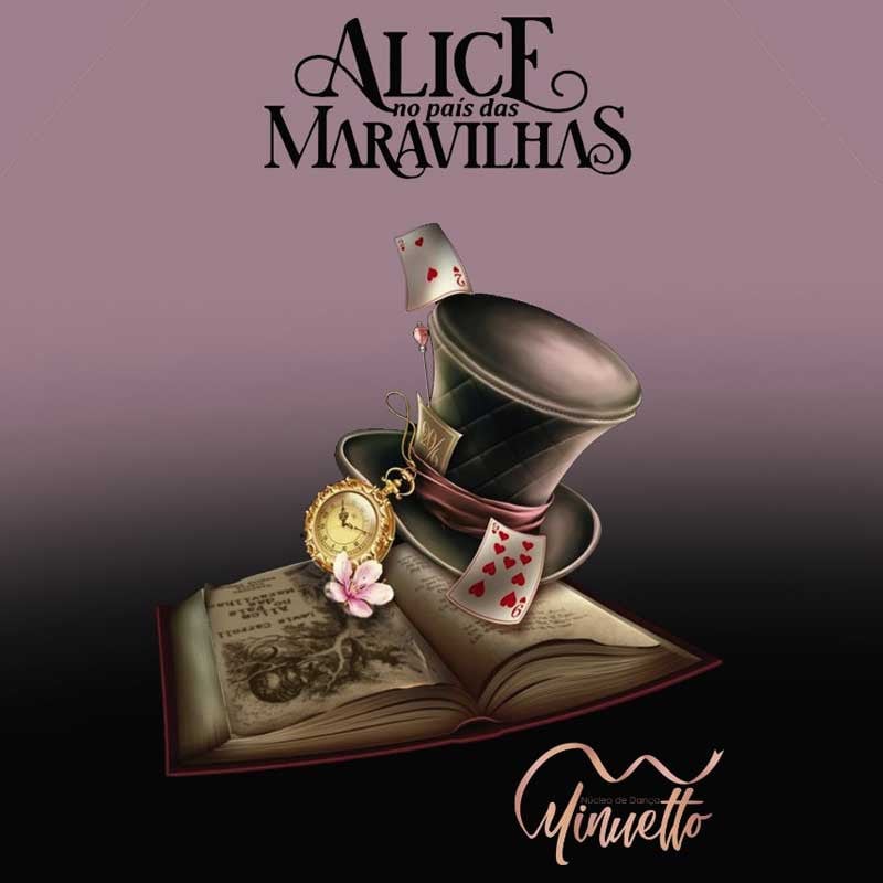 Alice no país das maravilhas, do Núcleo de Dança Minuett