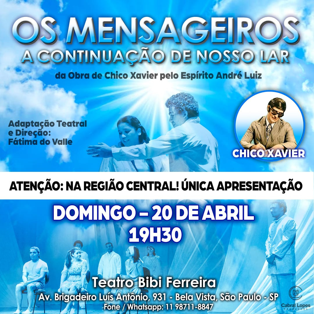 OS MENSAGEIROS - A CONTINUAÇÃO DE NOSSO LAR