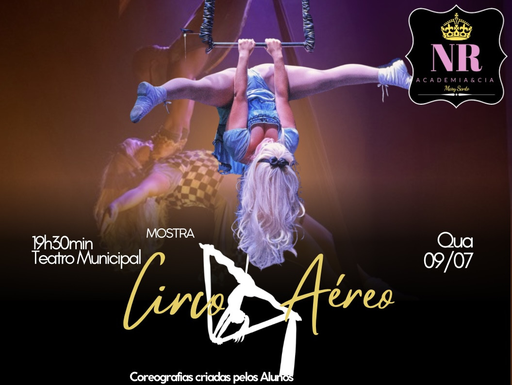 Mostra Circo Aéreo Academia New Ritmo e Cia