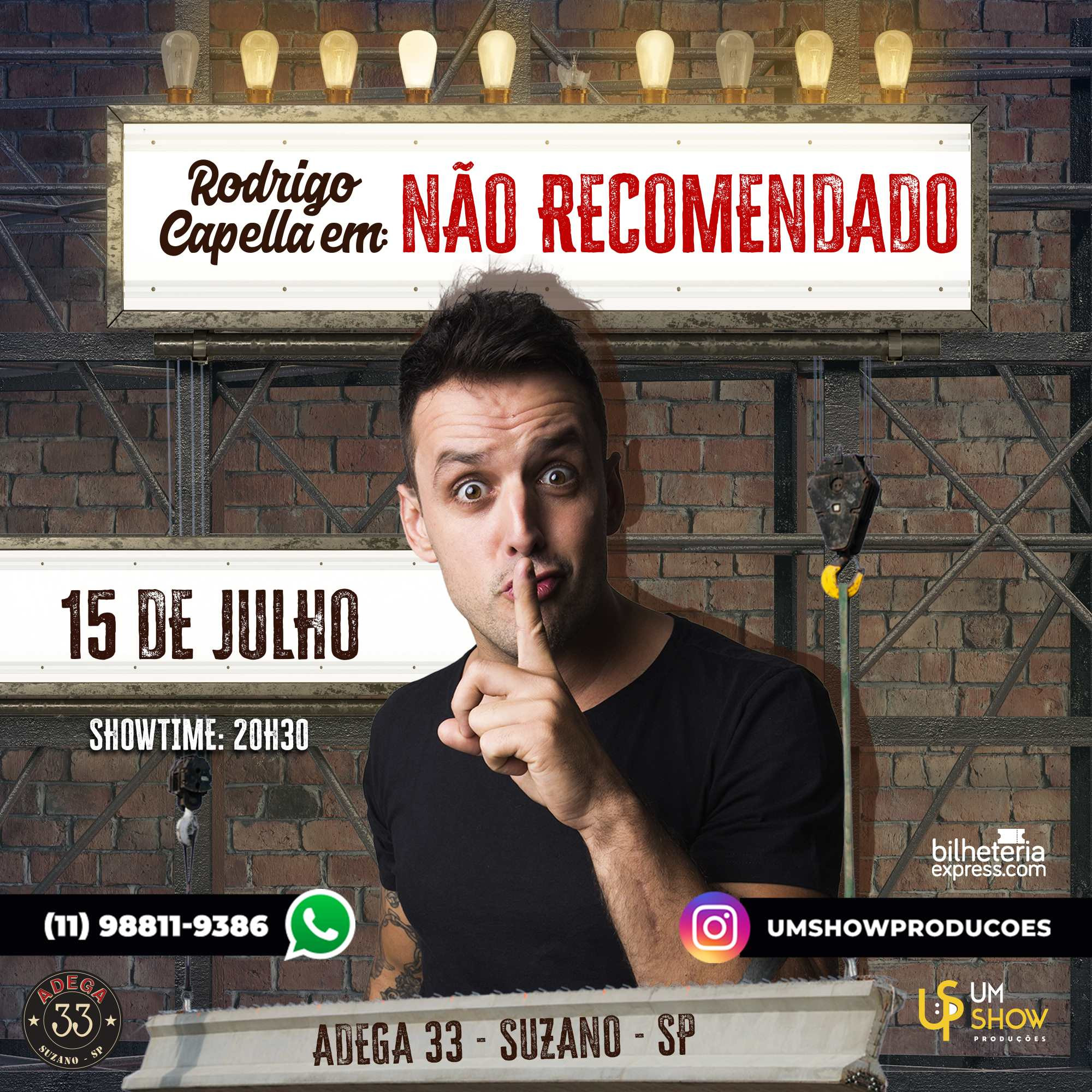 RODRIGO CAPELLA EM SUZANO