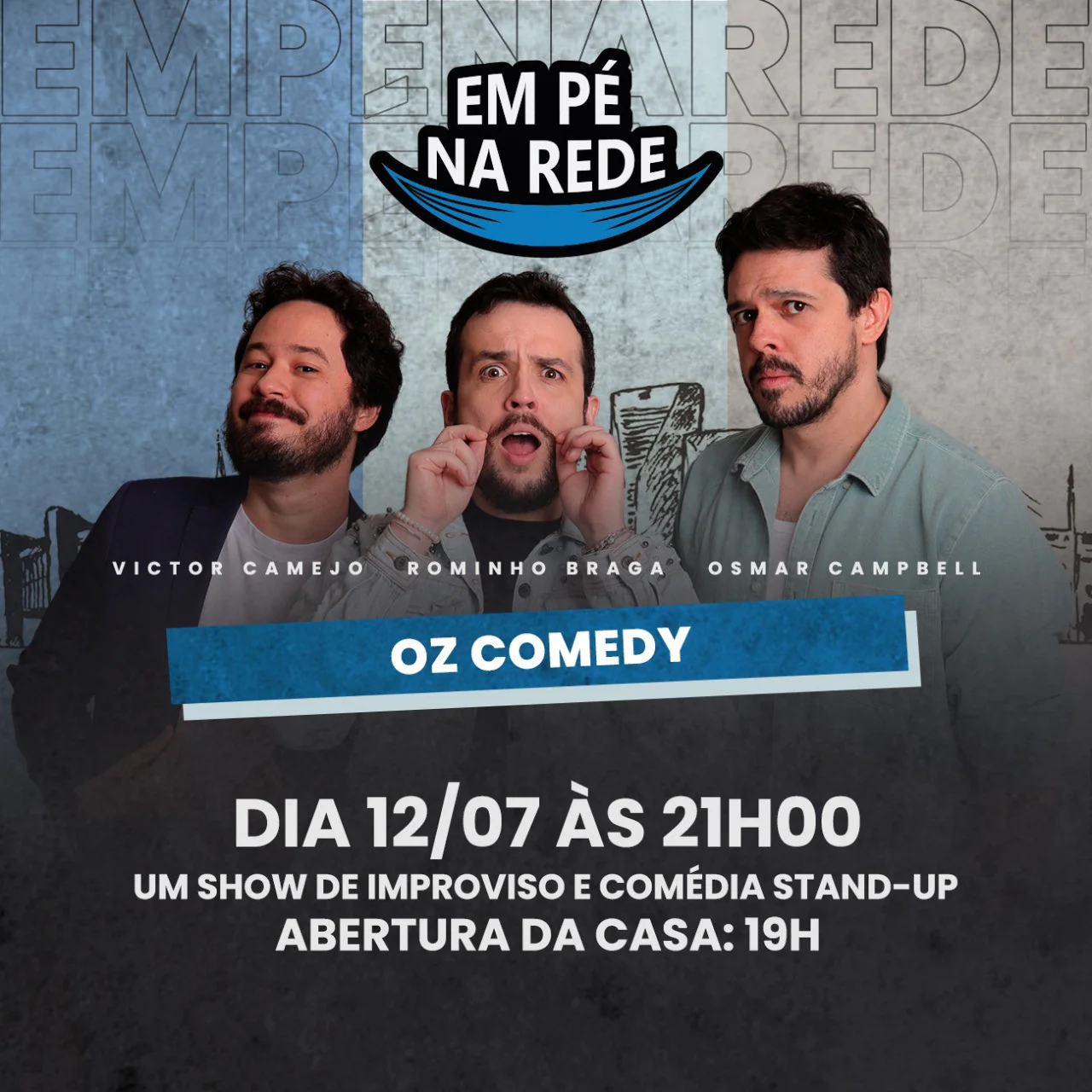 EM PÉ NA REDE EM OSASCO