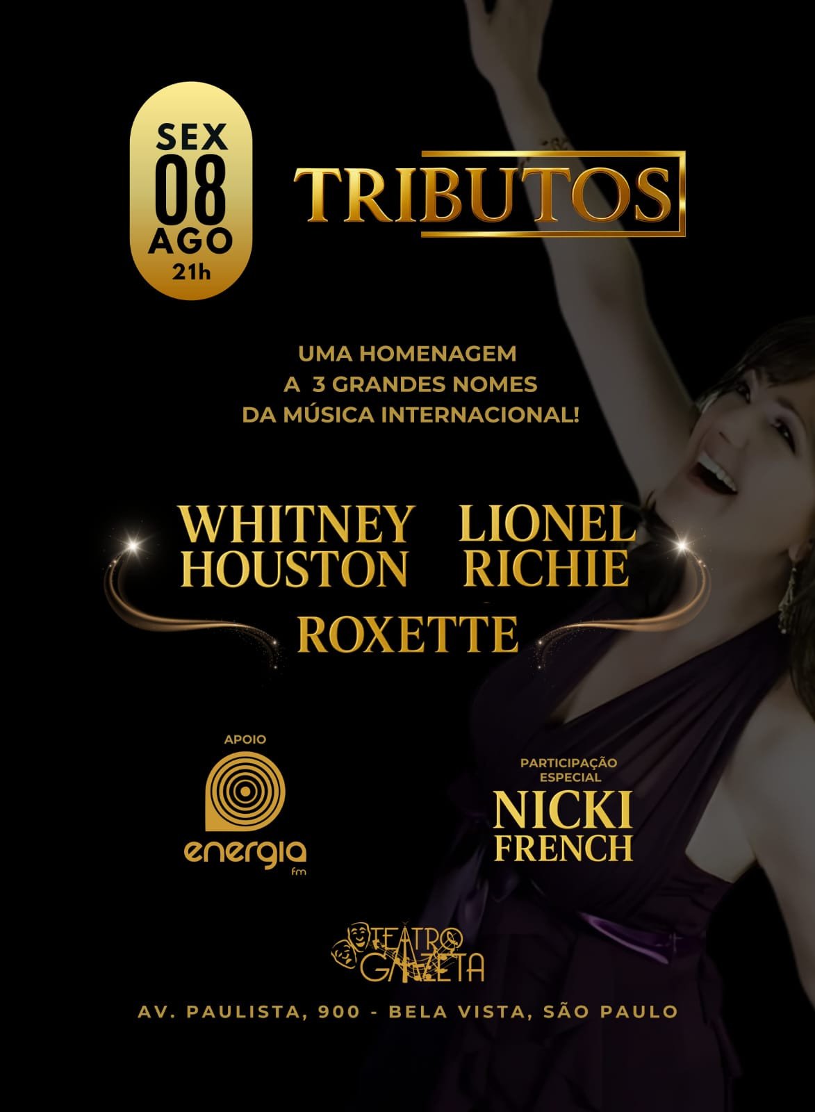 Tributos com Participação Especial de NICKI FRENCH