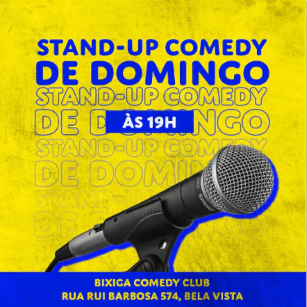 GRÁTIS - 19H DOMINGO DA COMÉDIA STAND-UP