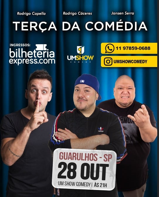 TERÇA DA COMEDIA EM GUARULHOS