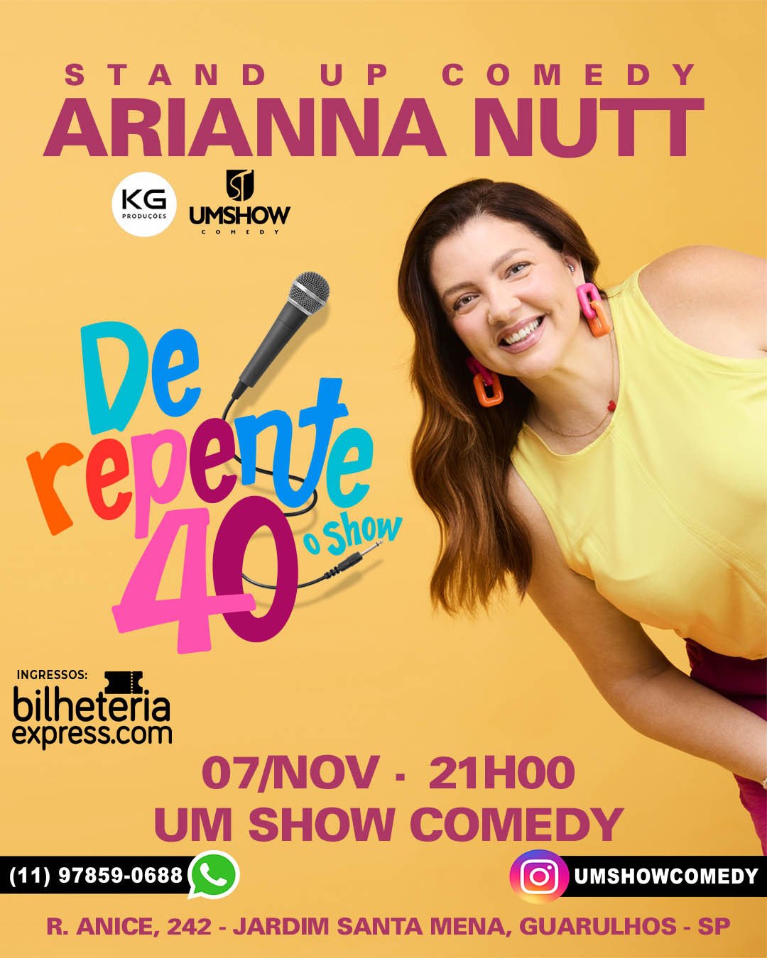 ARIANNA NUTT EM GUARULHOS